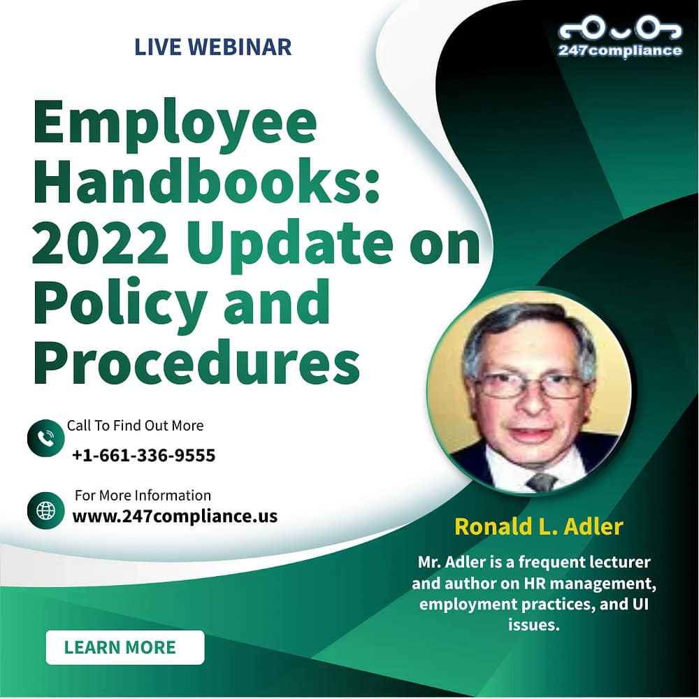 Employee Handbooks 2022 Update on Policy and Procedures Engage for