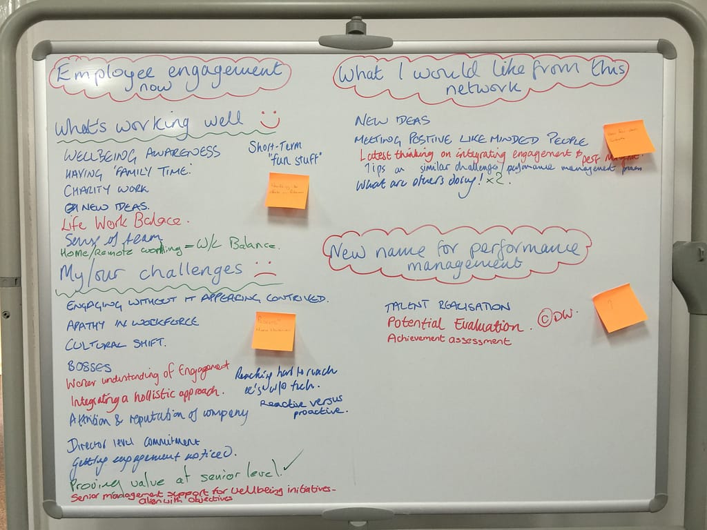 midlands TAG launch event board