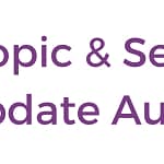 Topic & Sector TAG Update August 2016