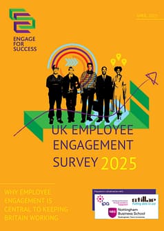 UK employee engagement survey 2025